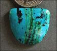 CHRYSOCOLLA/MALACHITE DESIGNER CABOCHON (RAY MINE, ARIZONA) � 19.36 CT.